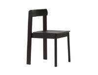 Billede af Form & Refine Blueprint Chair SH: 45 cm - Black Painted Oak
