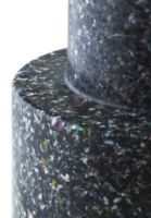 Billede af Normann Copenhagen Bit Skammel H: 42 cm - Sort Multi