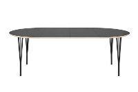 Billede af Haslev Tillægsplade Til Symphony 82 105 x 48 cm - Grafit Laminat