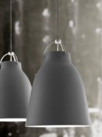 Billede af Fritz Hansen Caravaggio Pendel P3 Ø: 40 cm - Matt Grey25 OUTLET