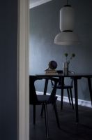 Billede af &Tradition SK2 In Between Chair SH: 45 cm - Smoked Oiled Oak / Fabric Fiord 782