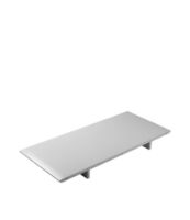 Billede af FDB Møbler Tillægsplade til Spisebord C62E Bjørk Unit10 50 x 115 cm - Grå