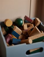 Billede af Nofred Kids Cube Storage 36x36 cm - Greyish OUTLET