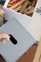 Billede af Nofred Kids Cube Storage 36x36 cm - Greyish OUTLET