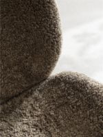 Billede af Vipp 466 Lodge Lounge Chair H: 91,5 cm - Dark Oak/Curly Umber 07