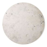 Billede af Vipp 494 Cabin Round Table Ø: 130 cm - Dark Oak / Beige Marble 