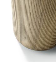 Billede af Vipp 494 Cabin Round Table Ø: 130 cm - Light Oak / Grey Marble 