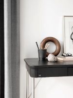 Billede af Skovby SM130 Skrivebord 115x74 cm - Sort Eg