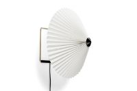 Billede af HAY Matin Wall Lamp 380 30x25 cm - White / Brass 
