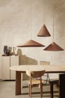 Billede af Ferm Living Dou Lampshade Ø: 45 cm - Natural 