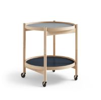 Billede af Brdr. Krüger Bølling Bakkebord m. 2 bakker Ø: 50 cm - Olieret Bøg/Water 