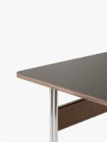 Billede af &Tradition Pavilion Desk AV16 130x65 cm - Linoleum Iron 4178 / Walnut  FORUDBESTIL SEPTEMBER 2026