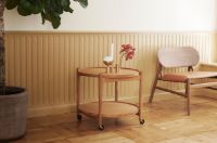 Billede af Brdr. Krüger Bølling Bakkebord m. 2 bakker Ø: 60 cm - Olieret Bøg/Finér