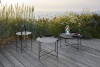 Billede af HOUE EDGE Tray Table Ø: 62 cm - Black/Black