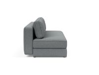 Billede af Innovation Living Black Label ILB 400 Sovesofa 150-200 cm - Corocco Shadow Grey/Mat Sort 