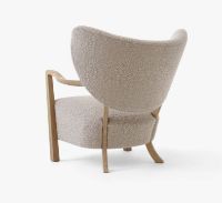 Billede af &Tradition Wulff ATD2 Lounge Chair SH: 41 cm - Oiled Oak / Karakorum 003
