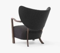 Billede af &Tradition Wulff ATD2 Lounge Chair SH: 41 cm - Oiled Walnut / Hallingdal 376