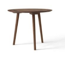 Billede af &Tradition SK3 In Between Dining Table Ø: 90 cm - Oiled Walnut