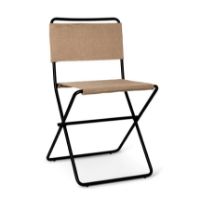Billede af Ferm Living Desert Dining Chair 46x79 cm - Black/Sand OUTLET