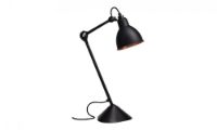 Billede af DCW Editions Lampe Gras N205 Bordlampe Rund H: 59cm - Sort/Sort/Kobber