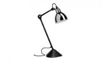 Billede af DCW Editions Lampe Gras N205 Bordlampe Rund H: 59cm - Sort/Krom