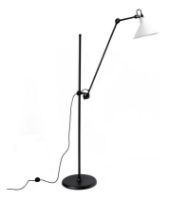 Billede af DCW Editions Lampe Gras N215 Gulvlampe Konisk H: 135cm - Sort/Hvid