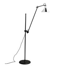 Billede af DCW Editions Lampe Gras N215 Gulvlampe Konisk H: 135cm - Sort/Krom