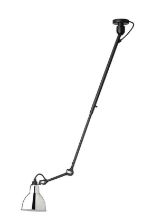 Billede af DCW Editions Lampe Gras N302 Pendel Rund H: 92cm - Sort/Krom