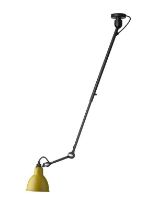 Billede af DCW Editions Lampe Gras N302 Pendel Rund H: 92cm - Sort/Gul