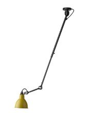 Billede af DCW Editions Lampe Gras N302 Pendel Rund H: 92cm - Sort/Gul