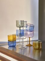 Billede af HAY Tint Wine Glass 2 Stk. 0.25 Liter - Grey OUTLET