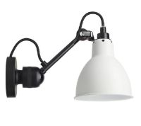 Billede af DCW Editions Lampe Gras N304SW Væglampe Rund m. Afbryder H: 14cm - Sort/Hvid