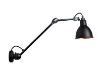 Billede af DCW Editions Lampe Gras N304L40 Væglampe Rund H: 40cm - Sort/Sort/Kobber