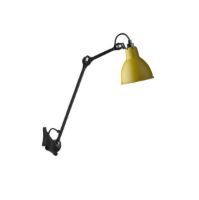 Billede af DCW Editions Lampe Gras N222 Væglampe Rund H: 40cm - Sort/Gul