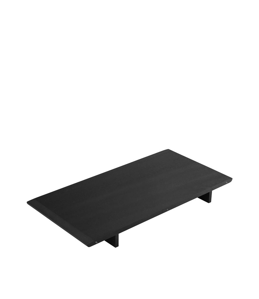 Billede af FDB Møbler Tillægsplæde til Bjørk Unit10 Spisebord C63E 100 x 50 cm - Sort Eg