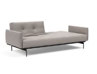 Billede af Innovation Living Black Label ILB 201 Sovesofa m. Armlæn L: 226 cm - Corocco Warm Grey/Sort