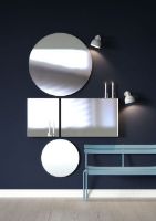 Billede af FROST UNU Spejl 4132 40x40cm - Mat Hvid