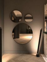 Billede af FROST UNU Spejl 4130 Ø: 60 cm - Sort