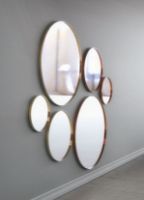 Billede af FROST UNU Spejl 4130 Ø: 60 cm - Børstet Kobber 