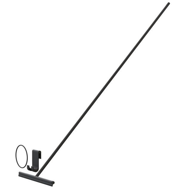 Billede af FROST NOVA2 Bruseskraber Lang m. holder B: 26cm - Mat Sort