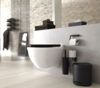 Billede af FROST NOVA2 Servietdispenser t/væg og bord 24,8x12,4cm - Mat Sort