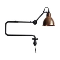 Billede af DCW Editions Lampe Gras N303 Væglampe Rund L: 92cm - Sort/Rå Kobber