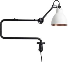 Billede af DCW Editions Lampe Gras N303 Væglampe Rund L: 92cm - Sort/Hvid/Kobber