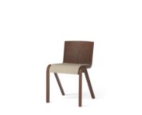 Billede af Audo Copenhagen Ready Dining Chair Seat Upholstered SH: 48 cm - Red Stained Oak/Bouclé 02 