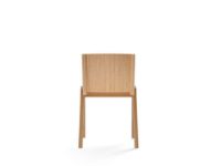 Billede af Audo Copenhagen Ready Dining Chair Seat Upholstered SH: 48 cm - Natural Oak/Hallingdal 200
