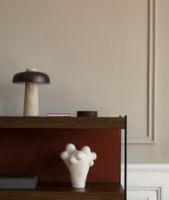 Billede af Audo Copenhagen Zet Storage System H: 70 cm - Black/Dark Stained Oak 