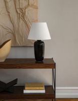 Billede af Audo Copenhagen Zet Storage System H: 158 cm - Black/Dark Stained Oak  