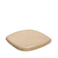 Billede af Hübsch Arch Hynde til Spisebordsstol 44x44 cm - Beige / Læder OUTLET