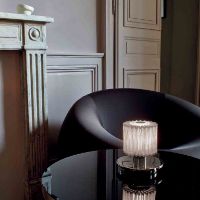 Billede af DCW Editions Mantis In The Sun 130 Bordlampe LED Ø: 13 cm - Sølv/Sølv