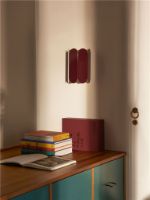 Billede af HAY Arcs Wall Sconce H: 25 cm - Auburn Red 